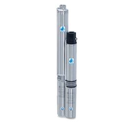Franklin Electric FPS 4400 Tri-Seal 5FA05P4-3W230 Submersible Well Pump & Motor 5 GPM 0.5 HP 230V 1PH 3-Wire well pump, high head pump, submersible pump, turbine pump, grundfos pump, goulds pump, franklin pump,