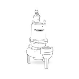 Hydromatic S3HX300CC Hazardous Submersible Solids Handling Pump 3.0 HP 230V 1PH Manual 35 Cord Submersible Solids Handling Pump, S3H, Hydromatic sewage pump, effluent pump, hydromatic effluent pump, septic pump