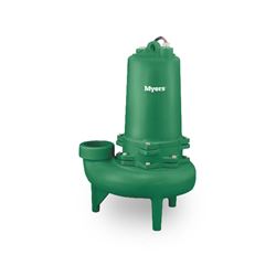 Myers 3MW10DM2-23 Dual Seal Solids Handling Pump 1.0 HP 230V 3PH 3450 RPM 20 Cord 3MW, 3MW10DM2-23, 3MW10DM223, 26474E003, Sewage Ejector Pump, Myers Pump, Myers sewage pump, effluent pump, hydromatic effluent pump, septic pump