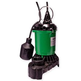 Myers Submersible Sump Pump MS33T10 0.33 HP 115V 10 Cord Automatic Myers Ms33T10, MS33T10, submersible sump pump, sump pump, Myers pump, dewatering pump
