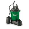 Myers S33PC-1 Sump Pump 0.33 HP 115V 20 Cord Automatic Myers S33A1, S33V1, S33P-1, S33M1C, S33A1C, S33V1V, S33PC-1, S33PV-1, sump pump, utility pump, dewatering pump, basement pump