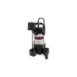 Red Lion RL-SS50V Premium Submersible Stainless Steel Sump Pump 0.5 HP 115V 10 Cord Automatic Red Lion sump Pump, sump pumps, stainless steel sump pumps, submersible sump pumps, cast iron sump pump