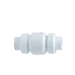 Spears True-Union PVC Spring Check Valve 4" S1780-40F FIPT Union, union check, true-union, true union, spring, spring check, PVC Stopper, PVC, PVC Check, stopper valve, checkvalve, check valve, valve, inline check, in line check, well check valve,
