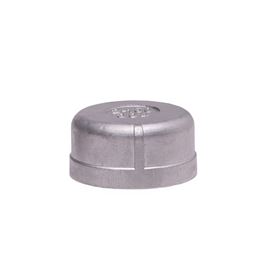 304 Stainless Steel Cap 2" cap, stainless steel fitting, stainless steel cap, stainless steel 304, 304, threaded, threaded pipe fitting, SSLCP20