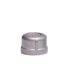 304 Stainless Steel Cap 3/4" cap, stainless steel fitting, stainless steel cap, stainless steel 304, 304, threaded, threaded pipe fitting, SSLCP07