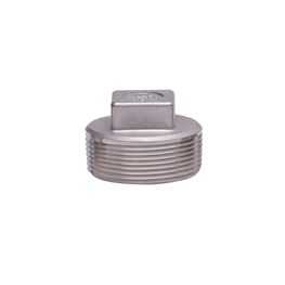 304 Stainless Steel Plug 1-1/2" plug, stainless steel fiting stainless steel plug, stainless steel 304, 304, threaded, threaded pipe fitting,  SSLPG15