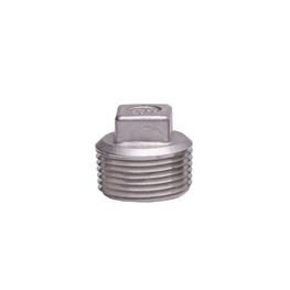 304 Stainless Steel Plug 1" plug, stainless steel fitting, stainless steel plug, stainless steel 304, 304, threaded, threaded pipe fitting, SSLPG10