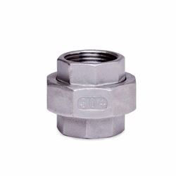 304 Stainless Steel Union 2" union, stainless steel fitting, stainless steel union, stainless steel 304, 304, threaded, threaded pipe fitting, SSLU20