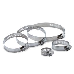 Stainless Steel Hose Clamp Hex 7/32" to 5/8" SAE 68 clamp, pipe clamp, stainless, ss, pc, pipeclamp, cord grip, wire, float switch, liquid level, float, pipe