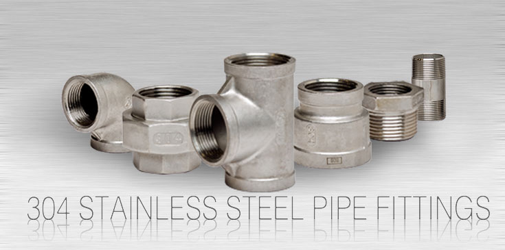 Stainless Steel, SS Pipe Fittings, 304 Fittings, No Lead Fittings