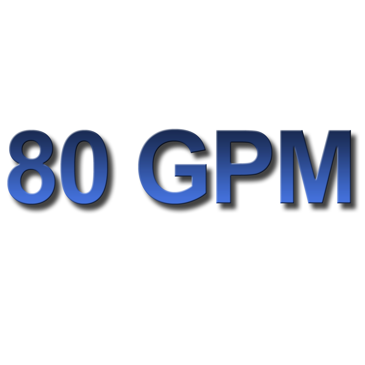 80 GPM
