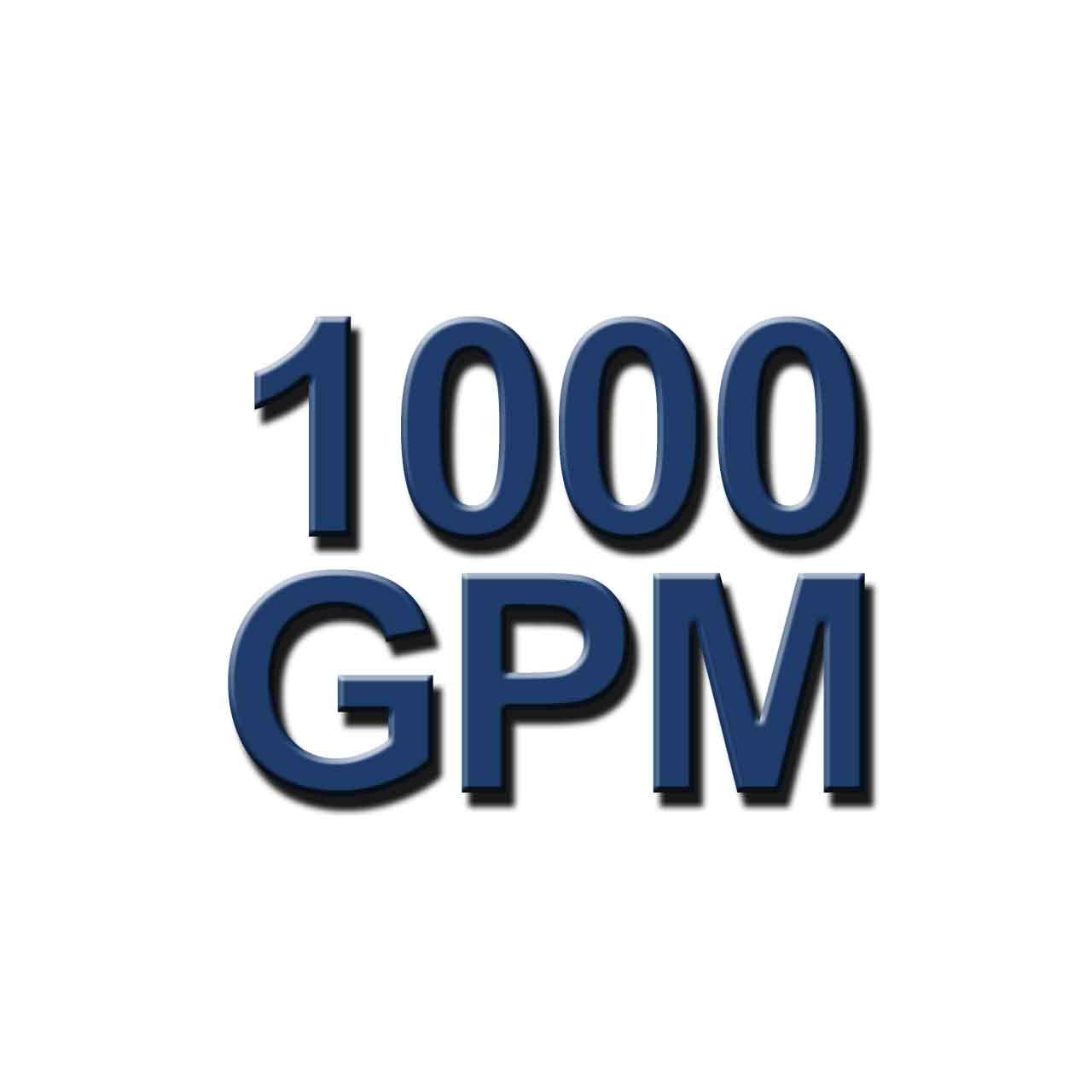 1000 GPM