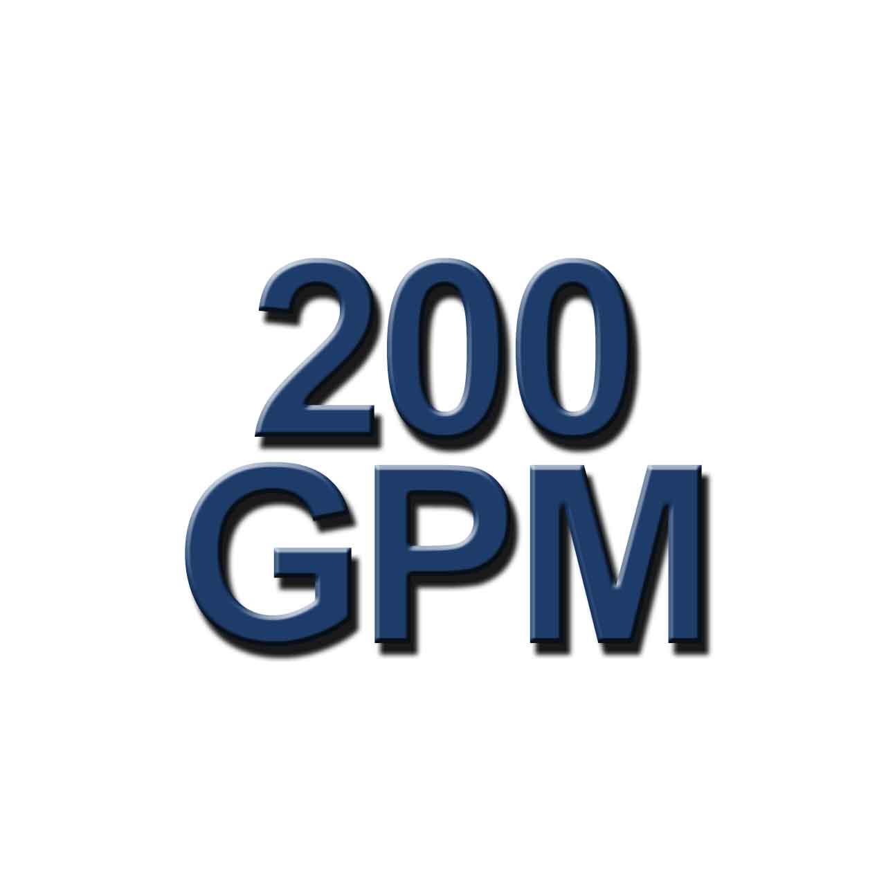 200 GPM