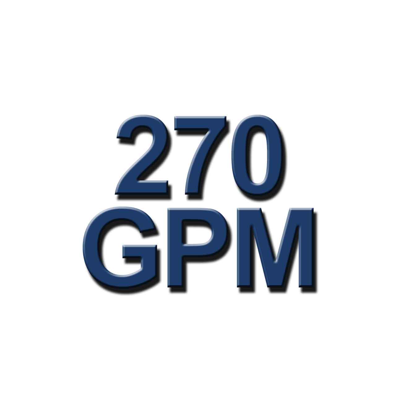270 GPM
