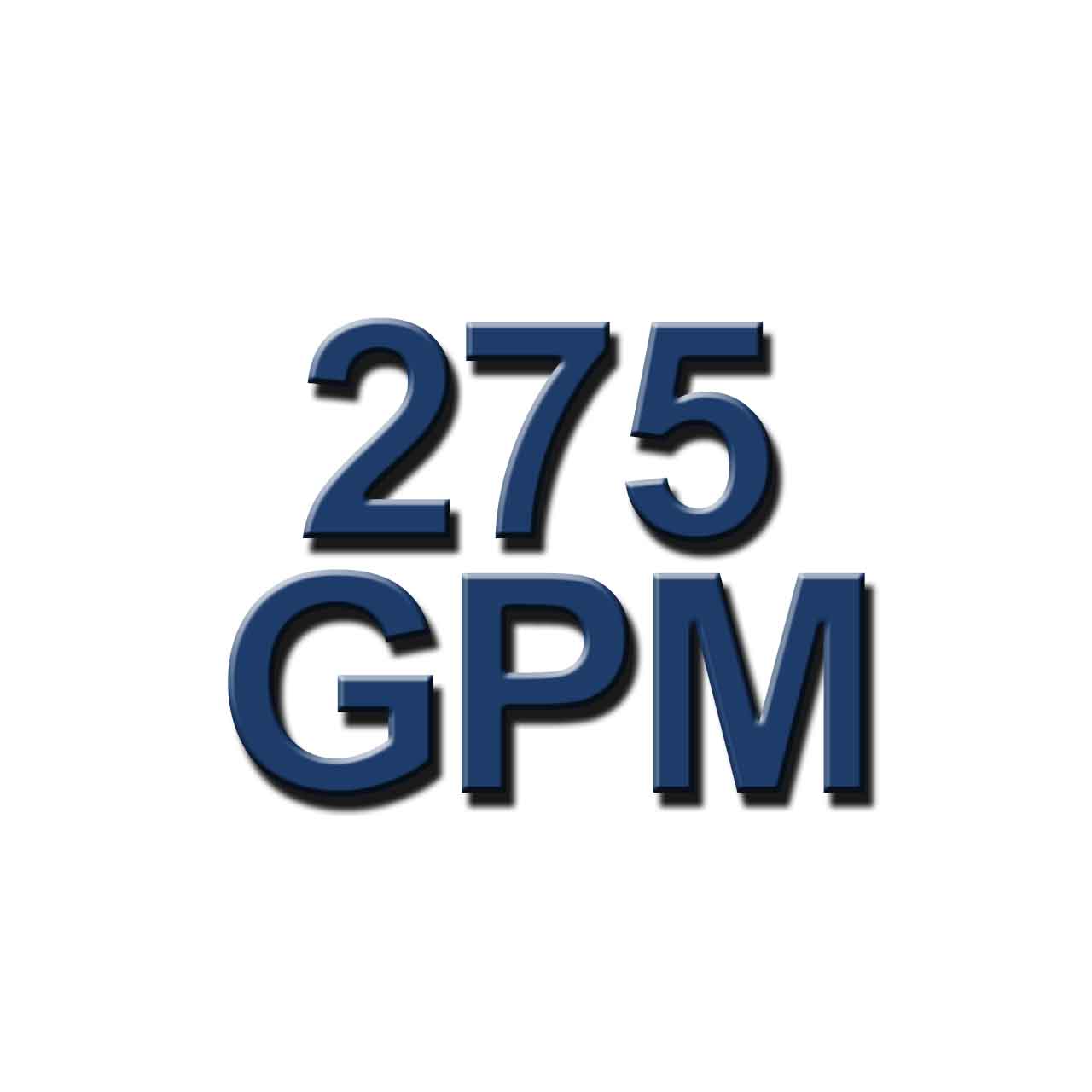 275 GPM
