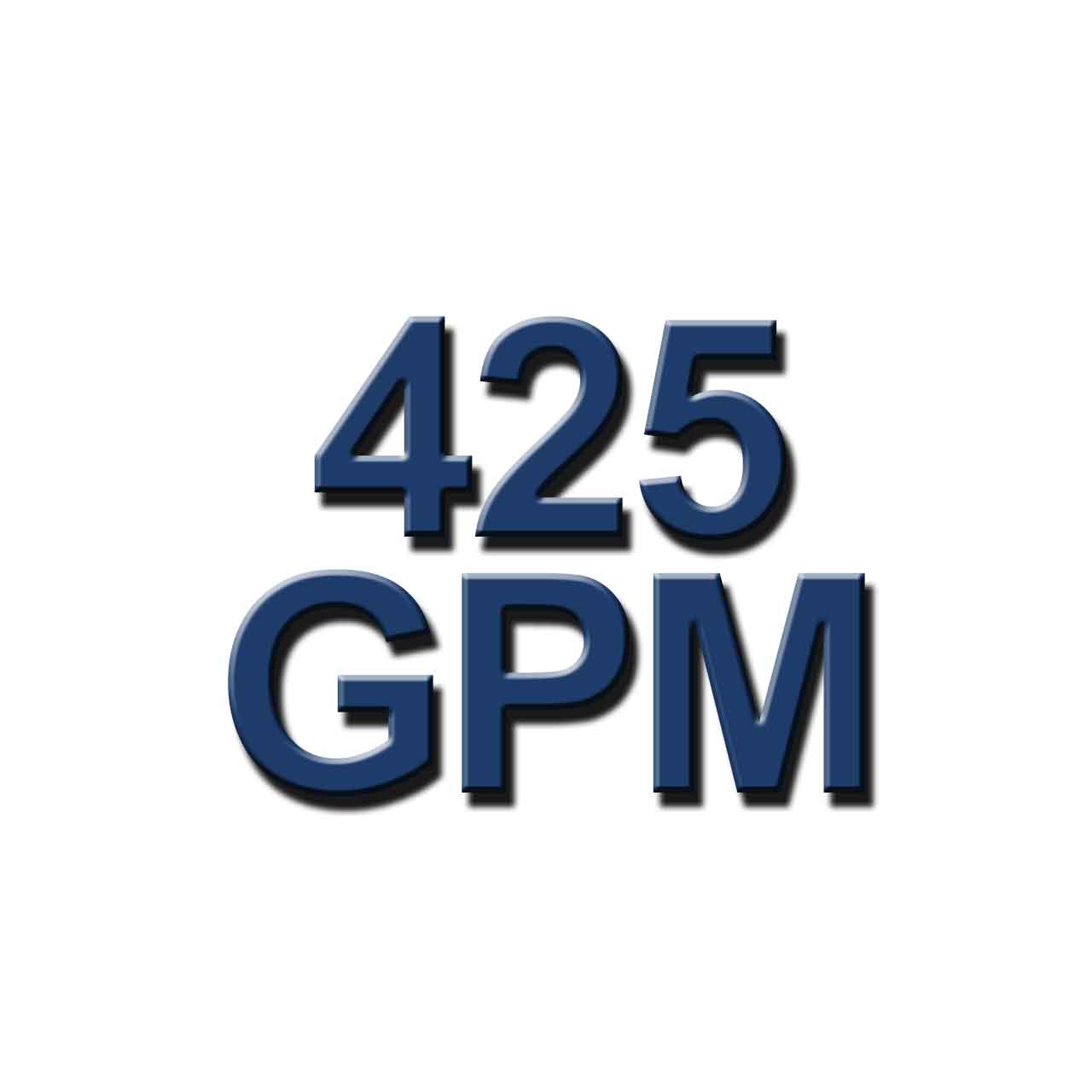 425 GPM