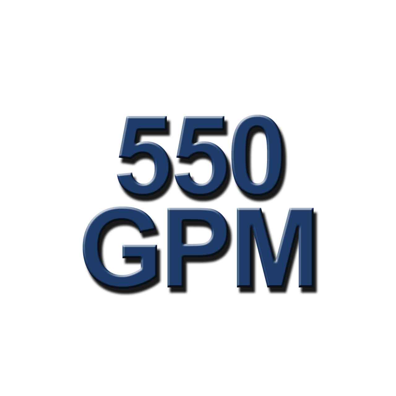 550 GPM
