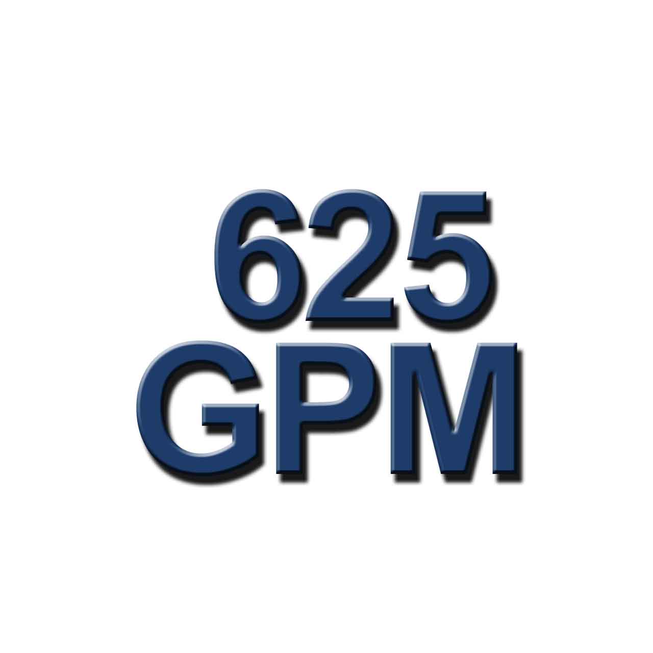 625 GPM
