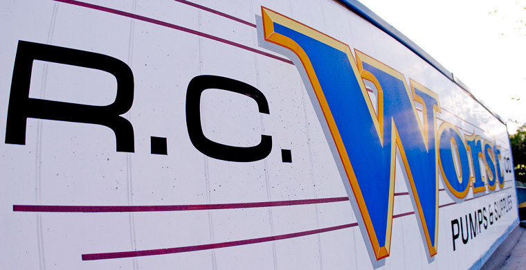 R.C. Worst Sign Logo Image