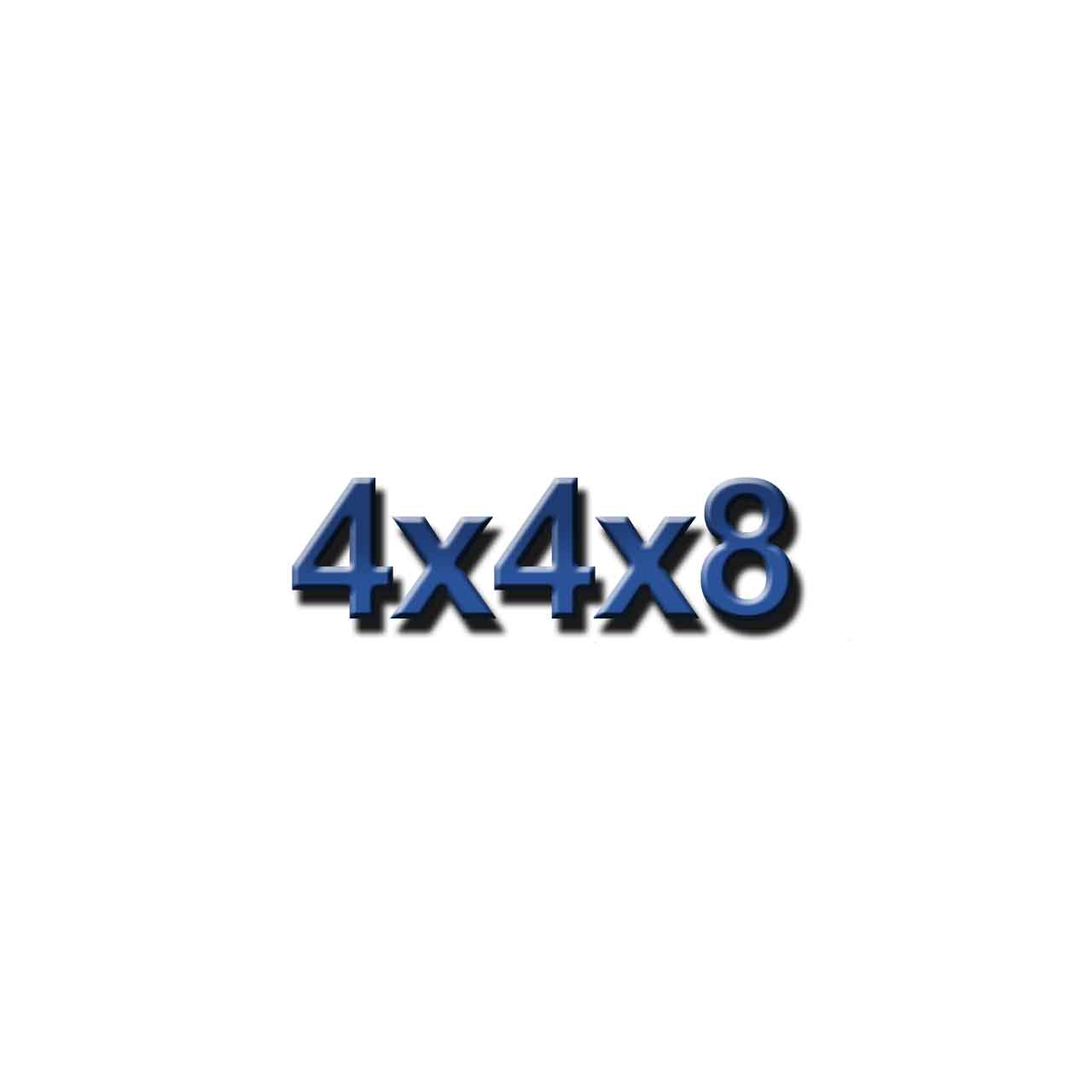 4x4x8