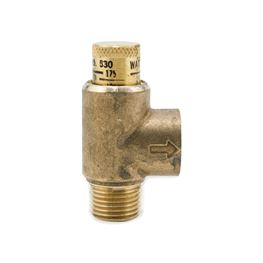 Watts LF530C Pressure Relief Valve pressure relief valve, No Lead Brass Safety Relief Valve, Watts pressure relief valve