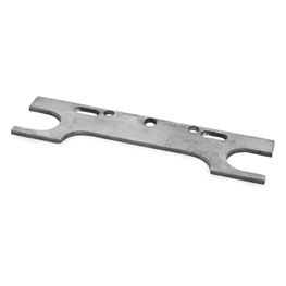 Conery EZR-LGRP SS Lower Guide Rail Plate for 1.25" to 3.00" Systems lower guide rail plate, SS lower guide rail plate