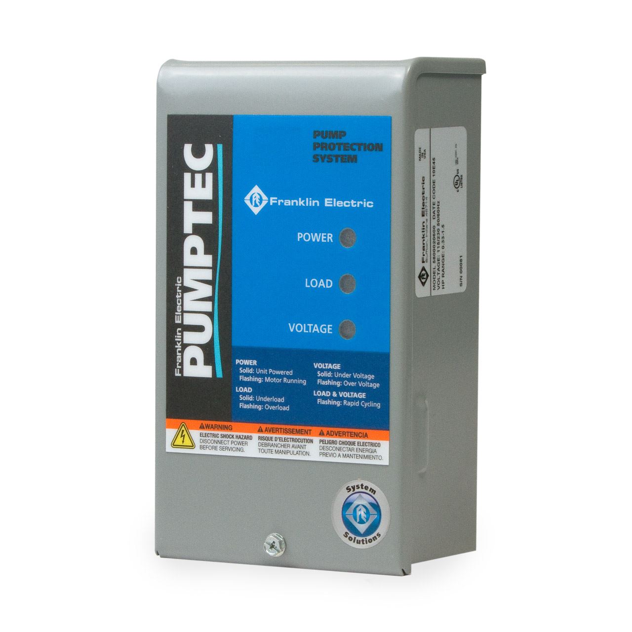 Safematic S Electronic Pump Protection and Pump Control System 