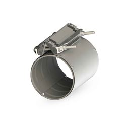 Hymax 273-56-0174-10W ND 6.0" EPDM 12" Stainless Steel Clamp Repair Solution hymax clamp, stainless steel clamp, epdm clamp, hymax stainless steel clamp