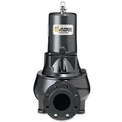 Jung Pumpen V5D-43 Submersible Solids Handling Pump 5 HP 460V 3PH Jung Pumpen Sewage Ejector Pumps, solids handling, solids, solid sewage, effluent pumps, sewage pump, solids pump