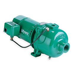 Myers HJ100S Series Convertible Shallow Well Jet Pumps 1.0 HP 230/115V Myers convertible HJ100S shallow well jet pump, myers jet pump, shallow well jet pump, self priming pump