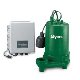 Myers S50HTPC1 High-Temperature Effluent Pump 0.5 HP 115V 20 Cord Automatic Myers S40HT, S40, S50HT, S50 S40HT-11P, S50HTPC1, PW217-280, 27400A245, High Temperature pump, Boiler Blow-down pump
