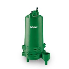 Myers P102D Cast Iron Effluent S.T.E.P. Pump 1.0 HP 230V 1 PH Double Seal w/Probe 20 Cord Myers P Series, Myers P51, P51S, P52D, P52, P102, P102D, Effluent pumps, sump pumps