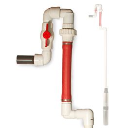 Orenco HV125BPR 1.25" Pump Discharge Plumbing Assembly High Head High Pressure Style Hose and valve, hose and valve assembly, orenco hose and valve, orenco HV, orenco pump discharge, pump discharge assembly, piping assembly, orenco piping assembly
