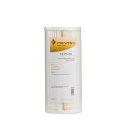 Pentek ECP5-BB Pleated Cellulose Polyester Cartridge 4.5" X 10" 5 Micron Ace Hardware 4021341, American Plumber W5CPHD, Culligan 155184, CP5-BB, CP5-BBS, CP5BBSa, Keystone GPC5, Purwater PC05-BB-S, pleated poly filter, sediment filtration, filter, sediment filter, progressive filter, housing, 4X20, 4.5X20, filtration, 5 micron,