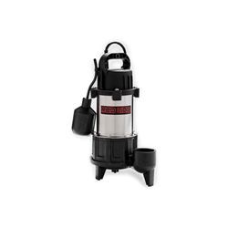 Red Lion RL-SS100T Premium Submersible Stainless Steel Sump/Effluent Pump 1.0 HP 115V 20 Cord Automatic Red Lion sump Pump, sump pumps, stainless steel sump pumps, submersible sump pumps, cast iron sump pump