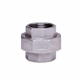 304 Stainless Steel Union 1" union, stainless steel fitting, stainless steel union, stainless steel 304, 304, threaded, threaded pipe fitting, SSLU10