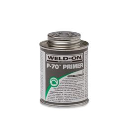 Weld-On 10226 P-70 Clear Primer Half Pint primer, glue, pvc cleaner, hot glue, pvc primer, pipe primer, P-70, p70, Weld On, weldon, 10226