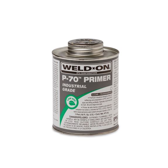 WeldOn 10224 P70 Clear Primer Pint WeldOn