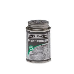 Weld-On 10228 P-70 Clear Primer Quarter Pint primer, glue, pvc cleaner, hot glue, pvc primer, pipe primer, P-70, p70, Weld On, weldon, 10228