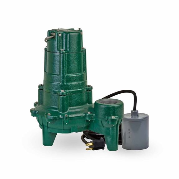Zoeller 270-0005 Model BN270 Sewage Effluent or Dewatering Pump 1.0 HP 115V 1PH 20' Cord Automatic