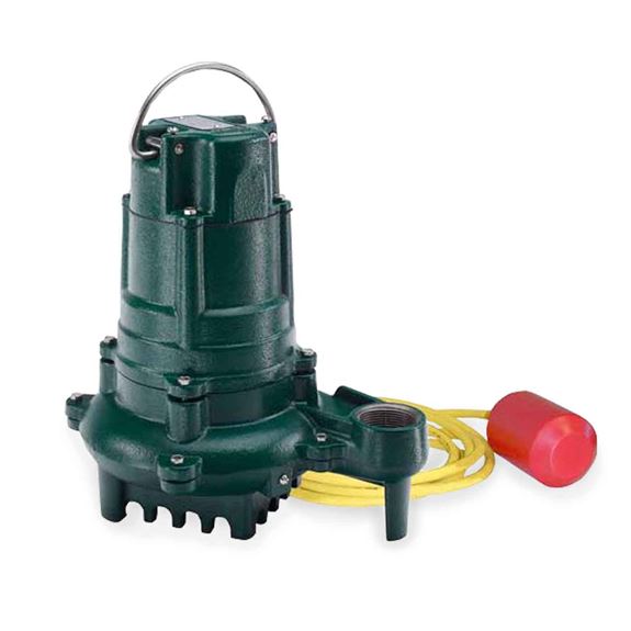 Zoeller - Zoeller 2137-0005 Model BN2137 High Temperature Submersible Pump  0.5 HP 115V 1PH 10\' VLFS #ZLR2137-0005