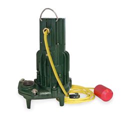 Zoeller 2282-0006 Model BE2282 High Temperature Submersible Pump 0.5 HP 230V 1PH 10 VLFS submersible pump, dewatering pump, high temperature pump, high temperature, intermittent, zoeller high temperature pump, Zoeller Model BE2282, BE2282, ZLR2282-0006